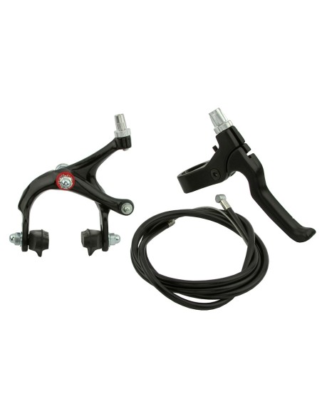 570a Rear Alloy Brake Set Black.